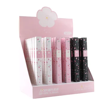 0.38 mm Magus Kawaii Cherry Blossom Geel Tindiga Pliiatsid Armas Sakura Pen Äri Allkiri Pliiatsi Kooli Asukoht Kirjalikult Asjade Kirjatarvete