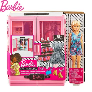 Barbie Fashionistas Ülim Kapp Kantav Mood Mänguasja Nukk Rõivamanused ja Angaare Lastele Kingitused
