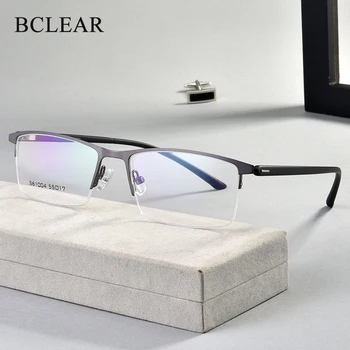 BCLEAR TR90 Lühinägevus Poole Prillid Meestele Ultra-light prillid Äri Prillid Paindlik Vaatemängu Raami Prillid Meestele Arvuti