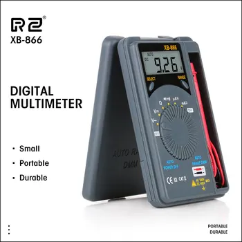 RZ Mini Multimeeter Auto Valik Voltmeeter Tester 200MVto 600V AC/DC Pihuarvuti Pocket Digitaalne Multimeeter Capacimetro Rlc Arvesti