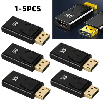 1-5tk DisplayPort HDMI-ühilduv Adapter Converter Display Port Male DP Naiste HD-TV Kaabel-Video Adapter Heli-TV For PC