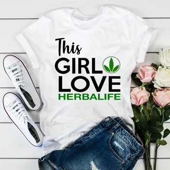 2021 Naiste Vabaaja T-särk Herbalife Toitumine Särk Armas Herbalife Särgid Ulzzang Tees Harajuku Naiste Topid tüdruk Tshirt 0