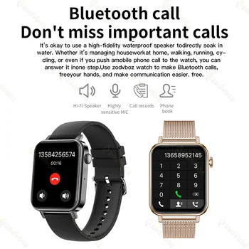 2022 Bluetooth Helistamine Smart Watch Meeste Spordi Kellad Kohandatud Dial Südame Löögisagedus, Vererõhk Menstruatsioon Mõõtmine Smartwatch 2