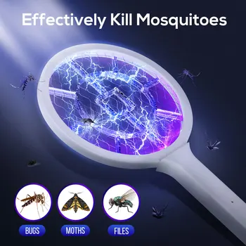 3000V Elektrilised Mosquito Killer UV-Valguse USB Laetav Suvel Sääsk Lõksu Anti Putukate Bug Zapper LED Lamp USB-Killer 1