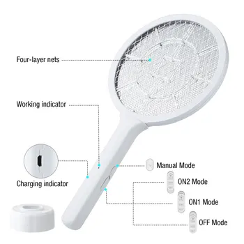 3000V Elektrilised Mosquito Killer UV-Valguse USB Laetav Suvel Sääsk Lõksu Anti Putukate Bug Zapper LED Lamp USB-Killer 5