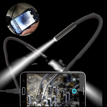 5.5 mm Mini Endoscope Video Madu Kaamera Relvad, Autod Android Telefon Endoskoopiline Kanalisatsiooni Toru USB Kontrolli Tööstus Borescope