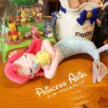 50/120cm Disney Princess Ariel Nukk -, Plüüš-Mänguasi Merineitsi Padi Padi Koomiks Anime-Nukk Tüdruk Sünnipäeva Kingitus uusaasta Kingitus 0