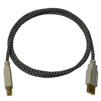 AVplay AV-0806 99.99% 4N Sterling Hõbe USB-Kaabel, millel Kilp PCHiFiDAC Dekooder Kaabel 0