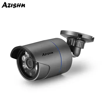 AZISHN Metallist 1080P 48V POE IP-Kaamera XM530AI H. 265 Veekindel Väljas 2.0 MP IR Night Vision Järelevalve Bullet Turvalisus Kaamerad