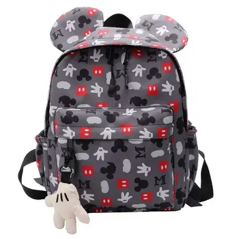 Disney Miki hiir laste kooli kott lasteaed tüdruk printsess õpilane poiss cartoon seljakott 0