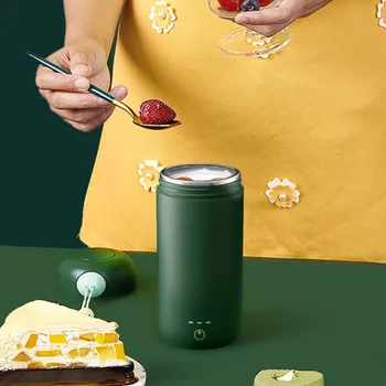 Elektrilised Automaatse Jogurt Maker, Kaasaskantav Mini Jogurt Konteiner Käärivast Masin hapukoor Leben Fermenter Juua USB Soojendus 0