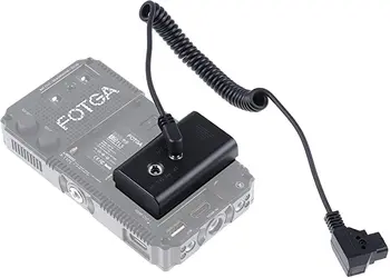 Fotga Power Adapter D-puuduta Pistik NP-F Dummy Aku Asendamine NP-F960 /750/770/970 Võimsus Kaamera Valdkonnas Monitor LED