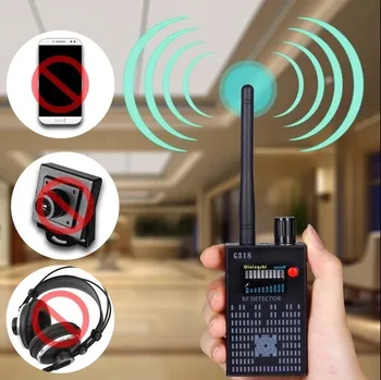 G318 Anti Traadita Kaamera Detektor Gps Rf Mobiiltelefoni Signaali Anduri Seade Märgistusgaasi Finder 2G 3G 4G Vea Leidja Raadio Avastamine