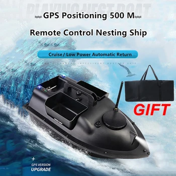 GPS kalasöödaks Paadi kott 500m Remote Control Automaatne Sööt Paat LCD Ekraan Öö Valguses Smart Paadi Kalapüügi Laeva 12000mah