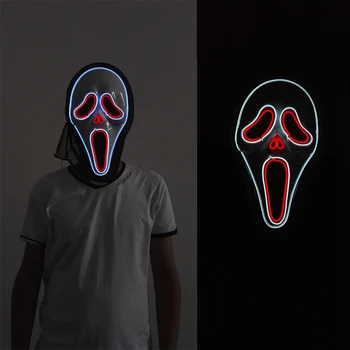 Halloween Mask Karjuvad Ghostface Mask Naljakas Surma Mask Õudus Kolju Mask Skripti Tapmine Dekoratiivsed Asjade Halloween Kostüüm