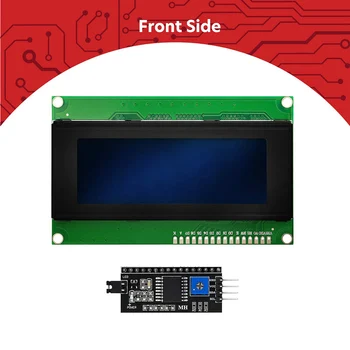 HD44780 2004 LCD Ekraan Komplektis 4 x 20 Tähemärki I2C Liides Arduino 3