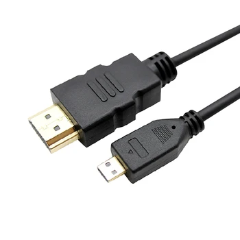 HDMI-ühilduvate MIKRO-HDMI-ühilduvate D mees samsung EX1 EX2 MV800 NX1 Galaxy Kaamera EK-GC100 / 3D / V1.4 /4K 3840x2160