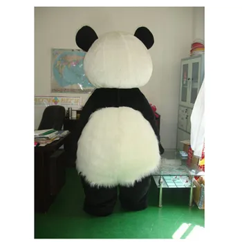 Hulgi-Uus Versioon Hiina Giant Panda Maskott Kostüüm Jõulude cosplay Maskott Kostüüm 3