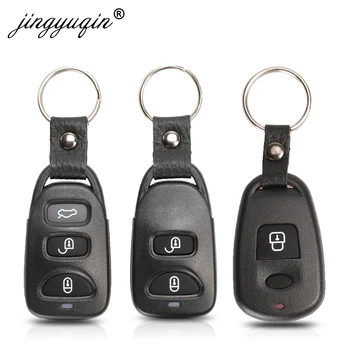 jingyuqin 2/3 2+1 3+1 Nupud Remote Key Kest Hyundai Elantra Sonaat Santa Jaoks Kia Carens Võtmeta Fob Juhul Asendamine