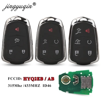 jingyuqin 315/433Mhz ID46 Smart Remote Võti Fob jaoks Cadillac ESCALADE /ESCALADE ESV 2015-2019 XTS CTS CT6 ATS HYQ2EB HYQ2AB