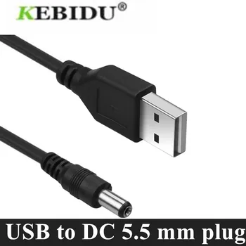 Kebidumei USB 5V Laadija toitekaabel, USB-DC 5,5 mm pistik / pesa USB-Juhe MP3/MP4 Mängija