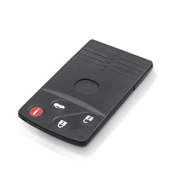 KEYYOU Tasuta Laevanduse Mazda Remote Smart Key Card Shell 2 / 4 Nupud Mazda 5 6 CX-7 JA CX-9 RX8 Miata MX5 Lihvimata Tera Juhul 4