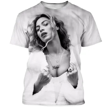 Klassikalise Beyonce T-Särk Meeste/naiste 3D Trükitud T-särgid, Vabaaja Harajuku Stiilis Tshirt Streetwear Tops Dropshipping