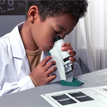 Käeshoitavad Darwin Optilise Mikroskoobi Mänguasi Mini Mikroskoobi Bioloogiliste Science Experiment Asjade Kingitus Õpilane Kid