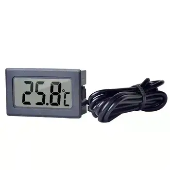 LCD Digital Mini Termomeeter - Hygrometer koos Kollektori Temperatuuri ja Niiskuse Andur