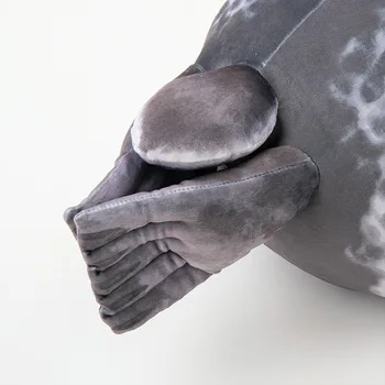 Lihav 3D Uudsus Sea Lion Nukk Palus Täistopitud Mänguasi Armas Tihend Padi Laste -, Plüüš-Mänguasi, Akvaarium Populaarne Pehme Käsna Tihend Nukk 2