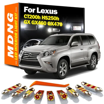 MDNG Canbus LED Interjööri Kaart Dome Trunk Light Kit For Lexus CT200h HS250h GX GX460 GX470 Auto Tarvikud Led-Lambid Ei Vea 0