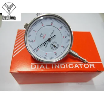 Mehaaniline sügavuspiirik Ring Dial Dial indikaator Indikaator Mõõta Vahemikus 0-10 mm 0-20mm 0-30mm 0-50mm Dialgage 0.01 mm Õigsusega