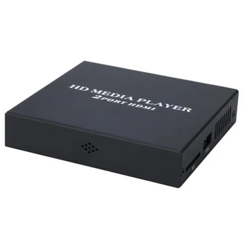 Mini Full HD 1080P USB-Välise HDD Playeri Tugi MKV AVI U Disk SD-MMC-2xHDMI Media Video Mängija IR Remote Blu-ray Mängija 4