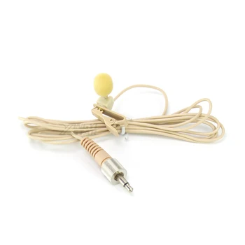 Mini Kapsel Nähtamatu 3.5 mm Jack Kruvi Lukustatav lipsuklambriga kohta Mic Rinnamikrofon Lavalier Mikrofon UHF Traadita Bodypack Saatja 4