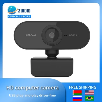 Mini Veebikaamera Full HD 1080P Web Kaamera Autofookus Koos Mikrofoniga, USB Web Cam PC Arvuti, Mac-Sülearvuti Töölaud YouTube ' i Webcamera