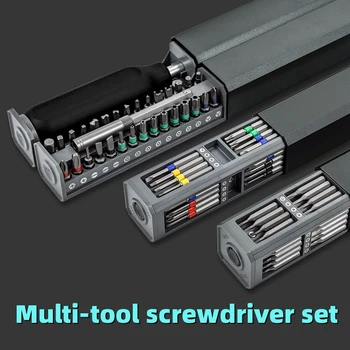 Multifunktsionaalne screwdriver set S2 Phillips, slotted Täppis-kruvikeerajaga natuke Mobiilne sülearvuti hooldus vahend käsi-tööriistad 0