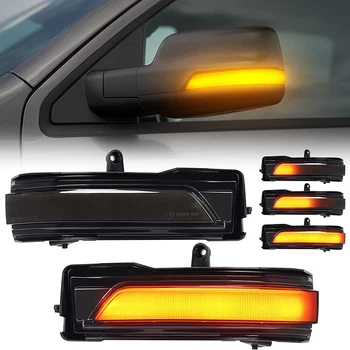 Mõeldud Dodge RAM 1500 DT 2019-2022 Dünaamiline LED suunatule Blinker Pool Sm-i Peegel Märgutuli märgutuli LED Vilkumine
