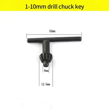 Neli-ühes electric drill võti drill chuck mutrivõti püstol puurida mutrivõti sisestage nelja-head key wrench 4