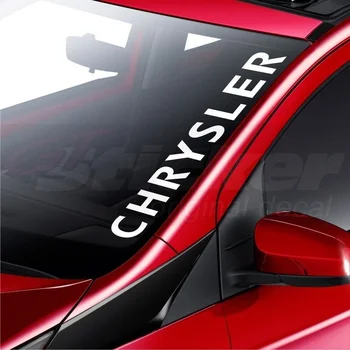 Näiteks Chrysler Auto Tuuleklaasi Decal kleebis embleem logo 300C 300M Concorde Crossfire Stiil 0