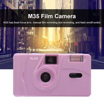Näiteks Kodak Film Kaamera Vintage M35 Mitte-Kasutatav Retro Film Masina Manuaal Korduvkasutatavad Film Kaamera koos Välgu Funktsioon 0