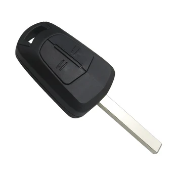OkeyTech jaoks Vauxhall Opel Key Shell 2 Nuppu Asendamine Auto Võti Katta Juhul Fob koos Aku Omanik Opel Corsa Agila Meriva 3