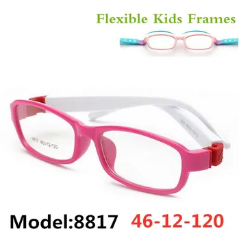 Paindlik Ohutu Prillid lapsed raamidega prillide Klaasid raami lastele SM Imiku Optilised prillid tüdrukud lühinägevus 8817 0