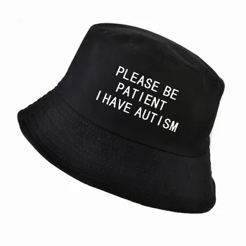 Palun ole Kannatlik, mul On Autism kirja Prindi kopp müts mehed naised kalamees mütsid suvel õues jahindus kalapüük ühine põllumajanduspoliitika poiss tüdruk 0