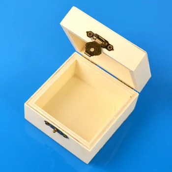 Ruut Muda Baas, Puit Ehted Storage Box Art Decor DIY Kena Puidust Käsitöö Juhul Teenetemärgi Mänguasjad Puldiga Pannal DIY Korraldaja 4