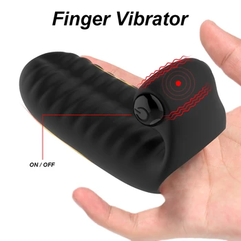 Sugu Mänguasjad, Naiste Sõrme Varruka Vibraator Kliitori Stimuleerida G-Spot Orgasmi Massager Naine Masturbator Täiskasvanud Toodete Lesbi 0