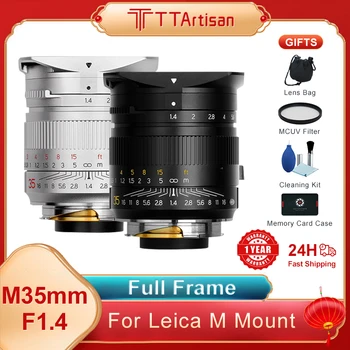 TTArtisan 35mm F1.4 Täis Kuulsust Manual Focus Prime Objektiiv Leica M-Paigaldada Kaamerad, Nagu Leica M-M M240 M3 M6 M7 M8 M9 M10 M9p