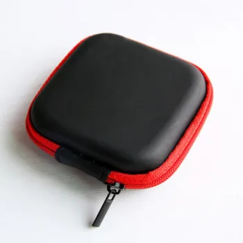 Tulus Kõrvaklappide Hoidik Juhul Kõrvaklapid hoiukarpi Mini Box Kaabel Veavad Raske Kott Shell Earbuds Mälukaart USB-Kaabel Kohtuasjas 5