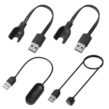 USB-Laadija Juhe Kiire Laadimine Kaabel Xiaomi Mi Bänd 2/3/4/5 Smart Käepaela Käevõru Asendamine Dokk laadimiskaabel 0
