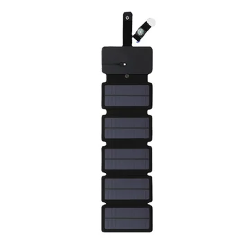 USB Solar Panel Veekindel Väljas Mobiiltelefoni Laadija Paneelid Backpacking Reisi MP3 Digitaalsete Toodete Eest 5 Paneelid