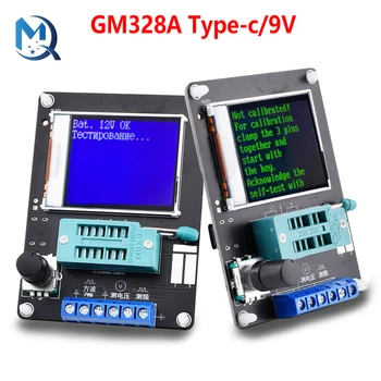 Uue Versiooni GM328A Transistori Tester Dioodi Mahtuvus ÖKOLOOGILISES Pinge Sagedus Mõõteseade PWM Ruut, Laine, Signaal, Generaator, Jootmine